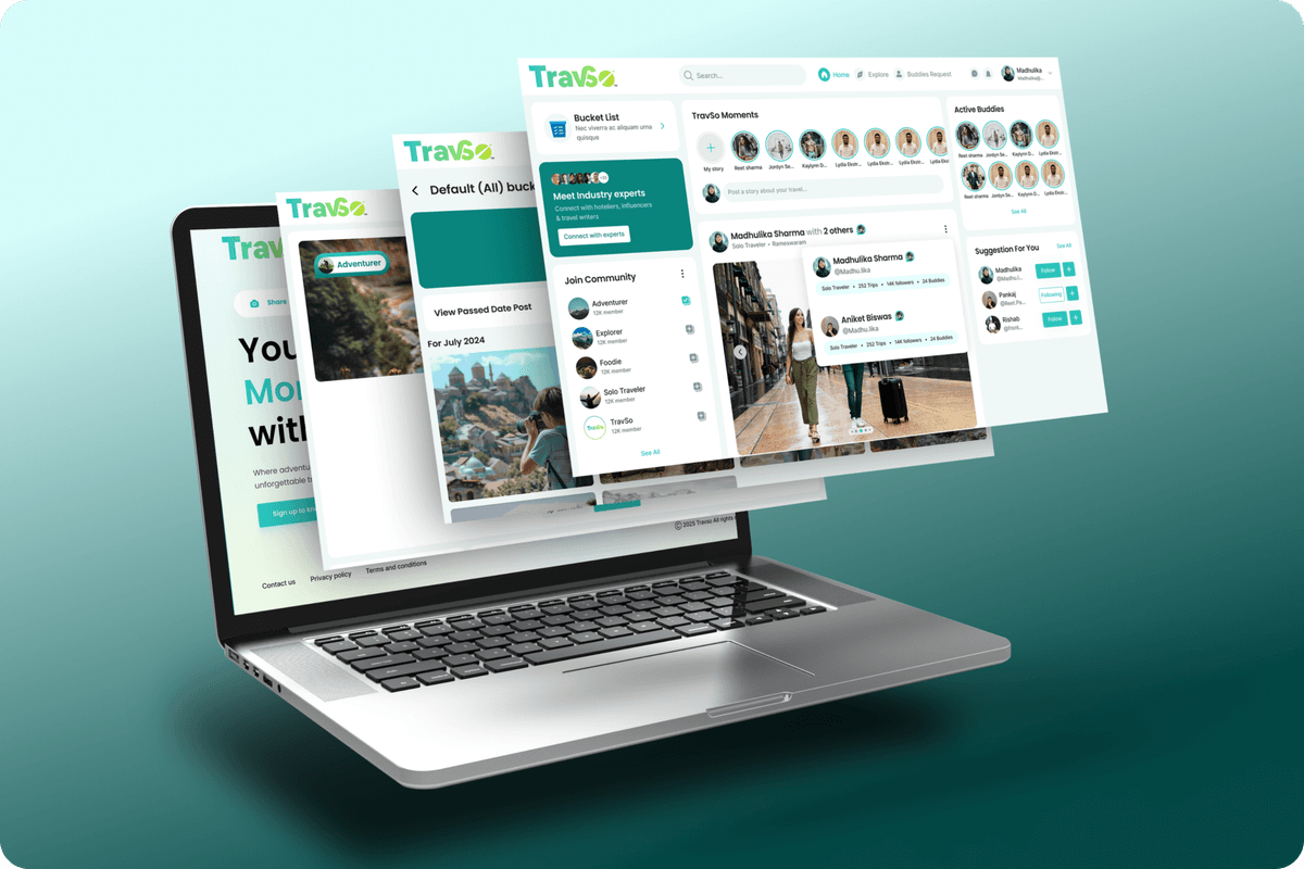 Travel - A social media web app for travelers
