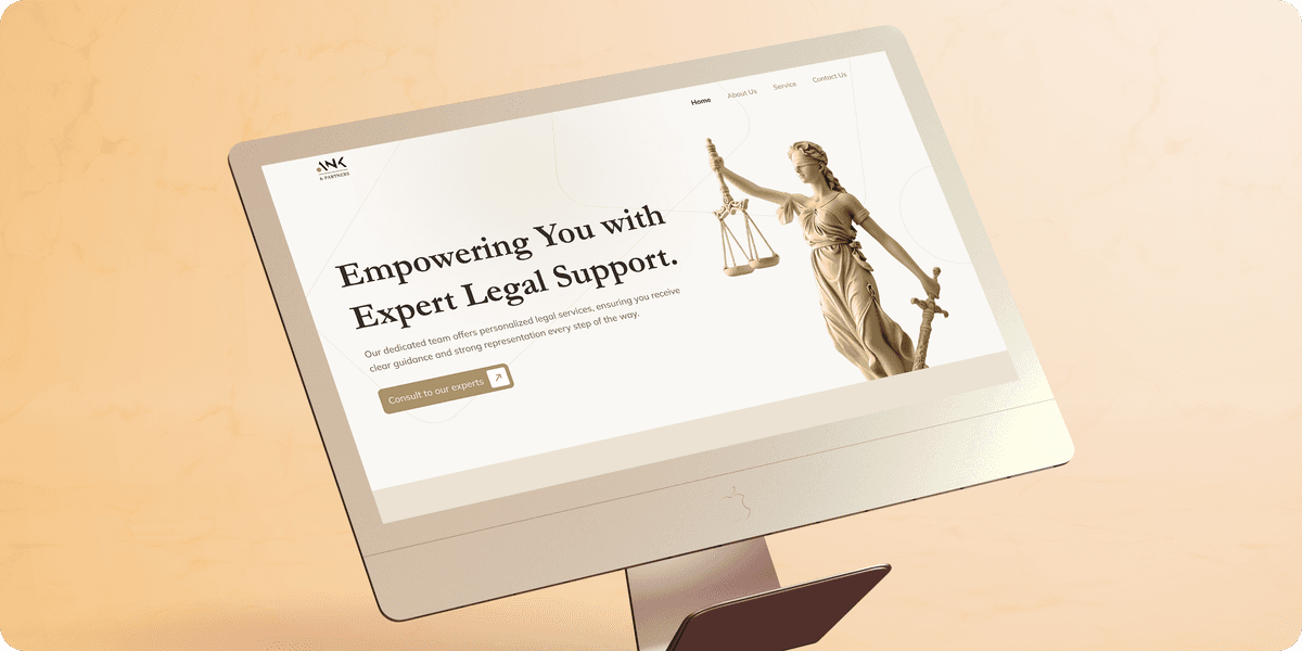 ANK & Partners - Law firm website