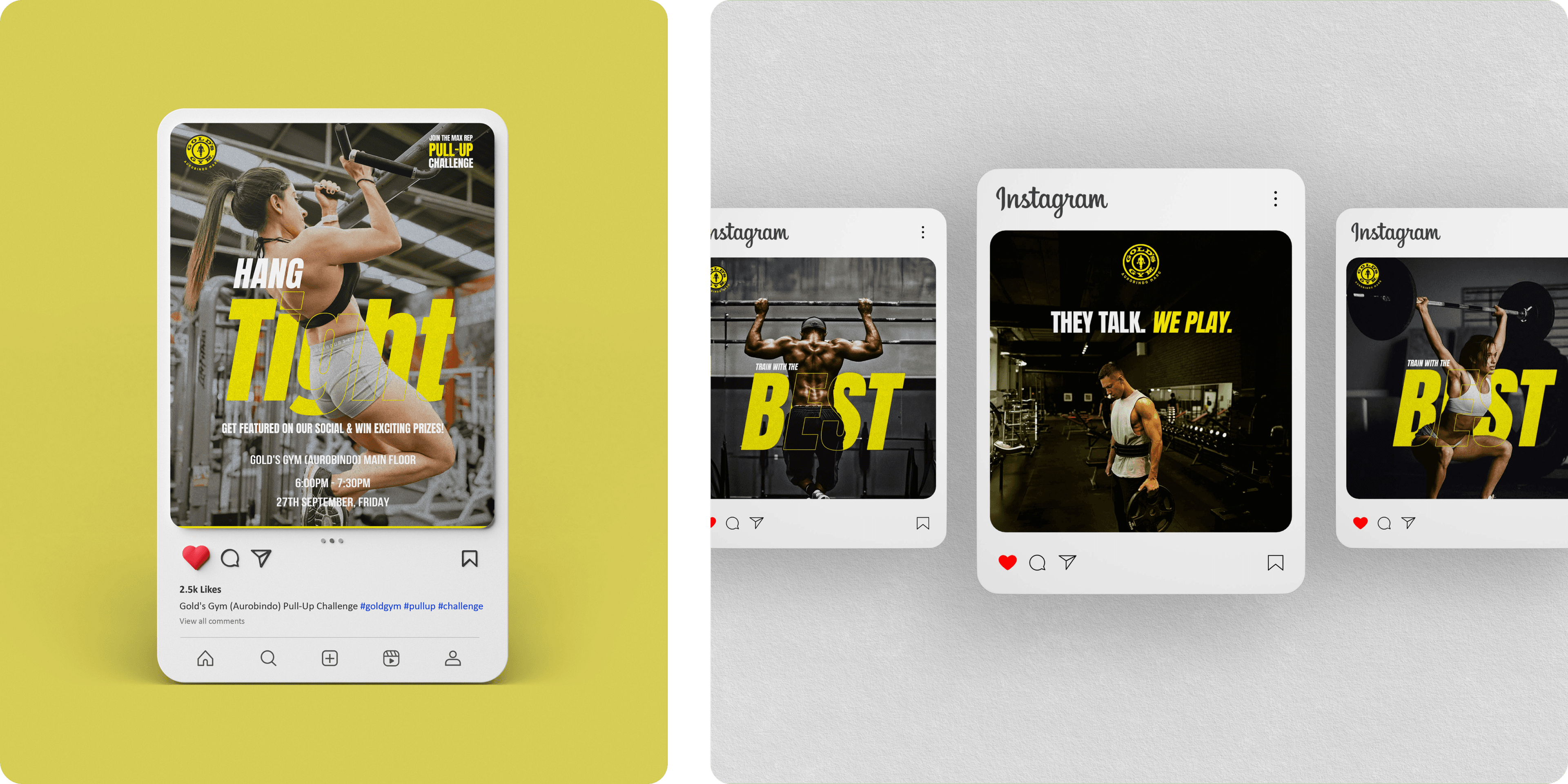 Gold’s Gym project glimpse