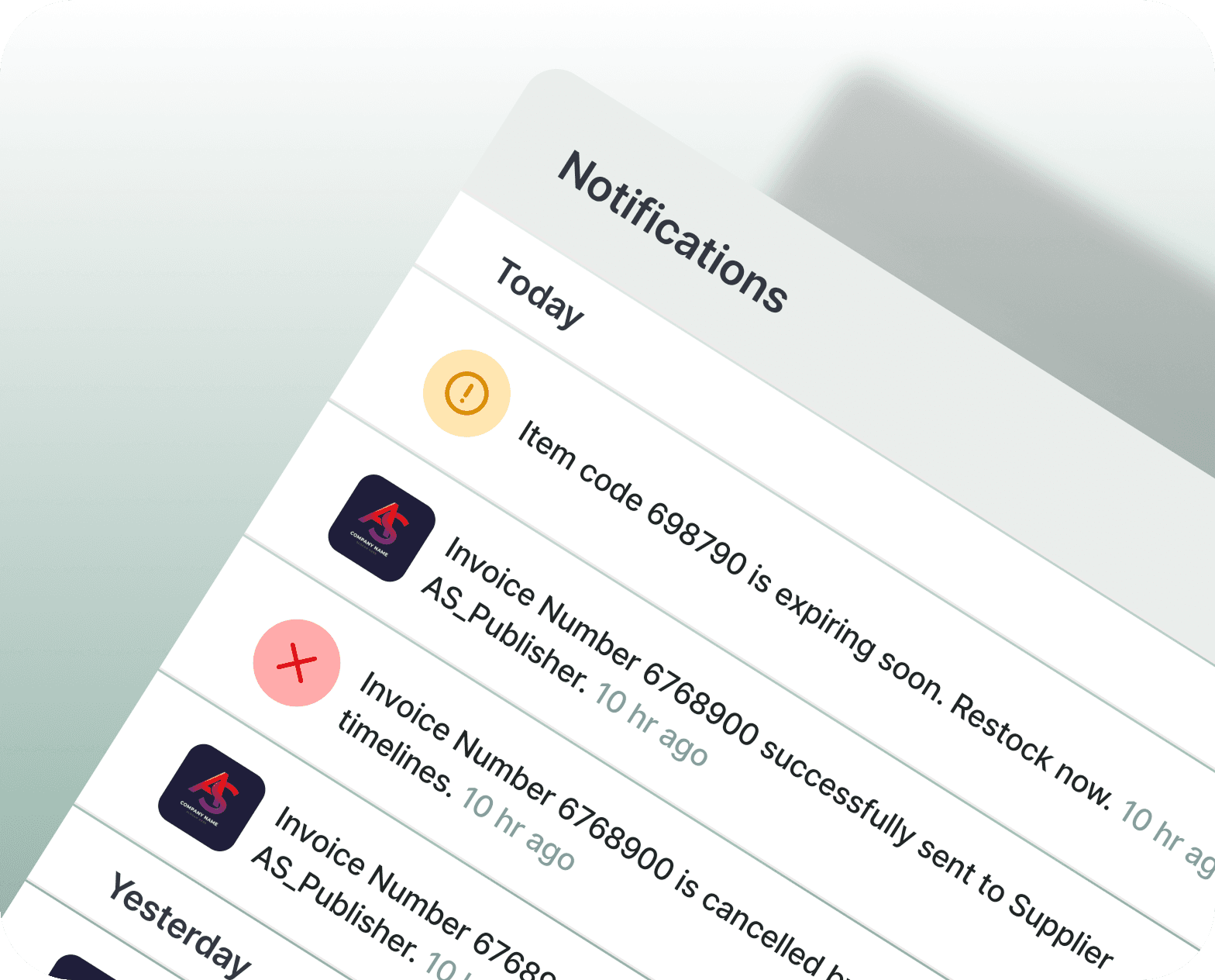 Invoicify design presentation 3