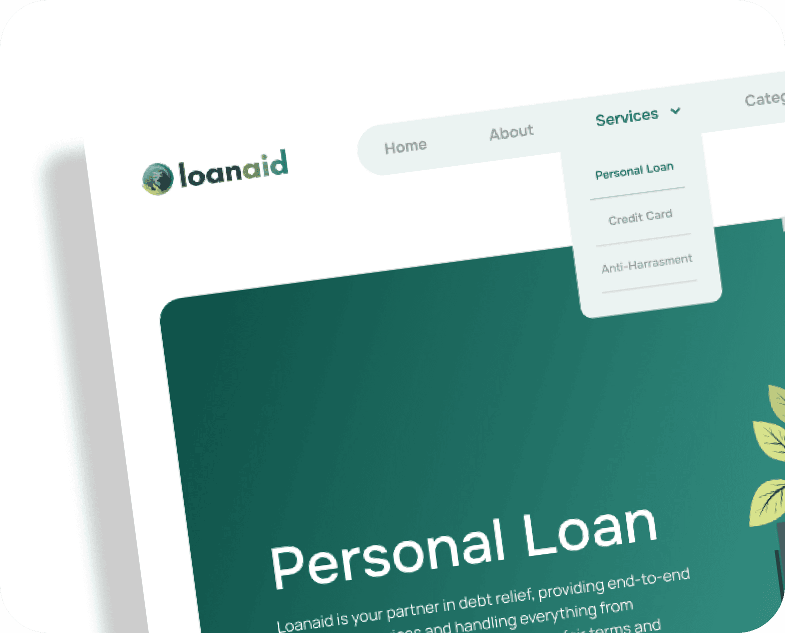 LoanAid design presentation 5